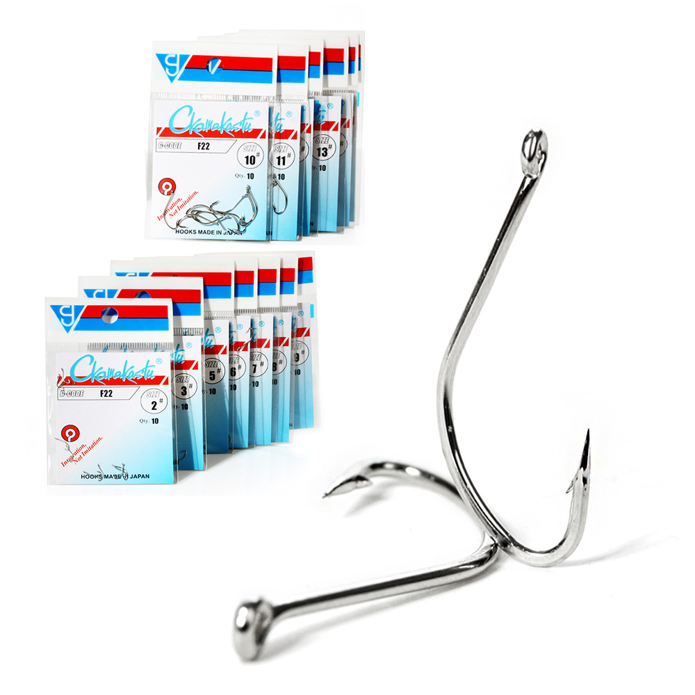 Ckamakastu F22 White Saltwater - Fishing Hook Offset recension och pris