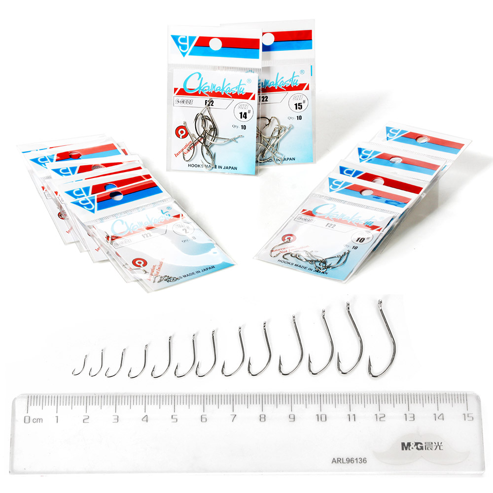 Ckamakastu F22 White Saltwater - Fishing Hook Offset recension och pris