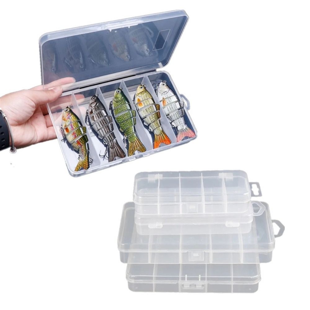 1/3pcs 3 Sizes of Plastic Fish - Fishing Hook Box recension och pris