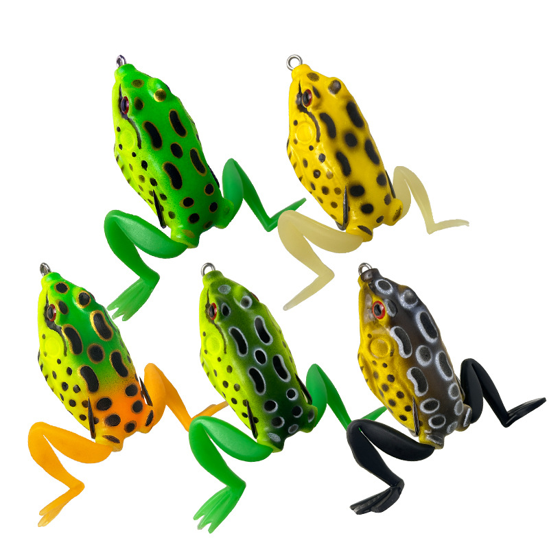 High Performance Frog Lure Top - Fishing Hook Weedless recension och pris