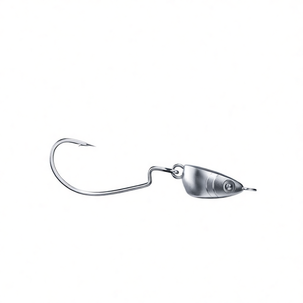 Pcs Jig Head Hook Weedless Off - Fishing Hook Weedless recension och pris