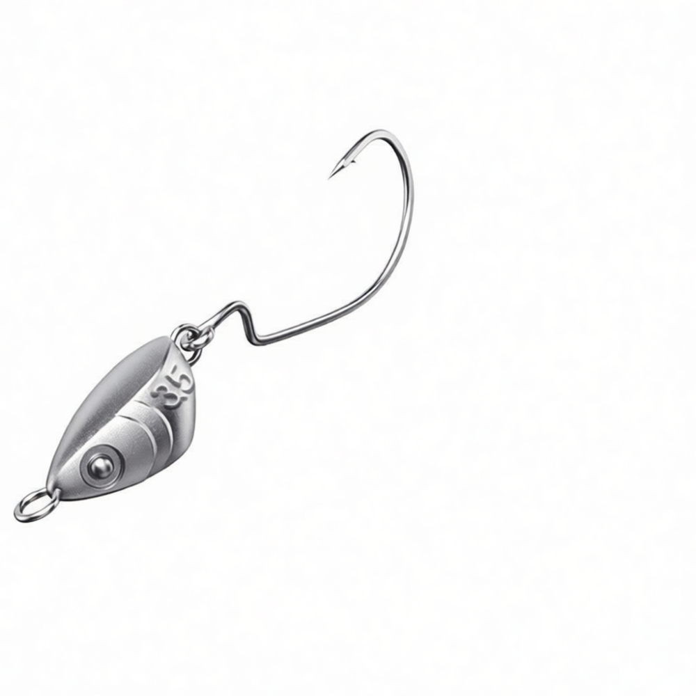Pcs Jig Head Hook Weedless Off - Fishing Hook Weedless recension och pris