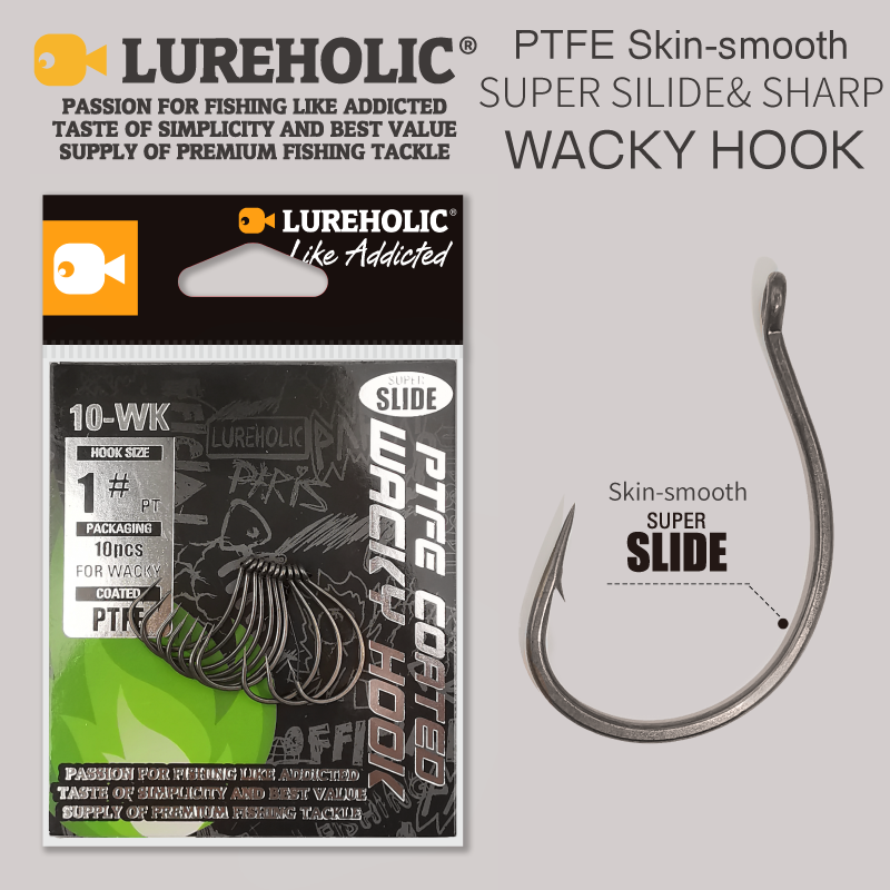 LUREHOLIC PTFE Super Slide Wac - Fishing Hook Offset recension och pris