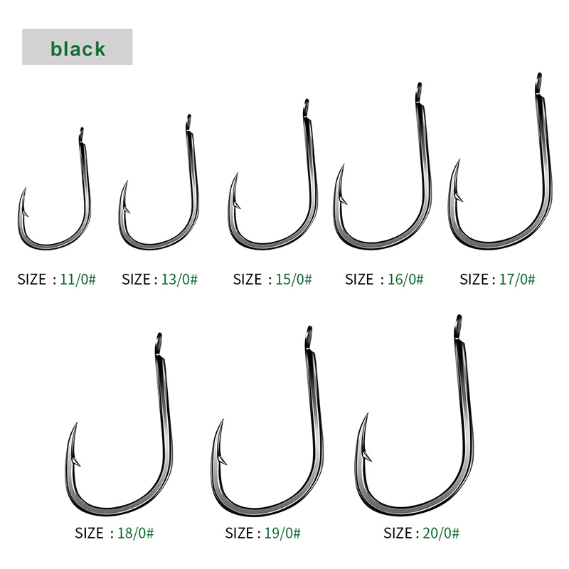 PROBEROS 30Pcs High Carbon Ste - Fishing Hook Offset recension och pris
