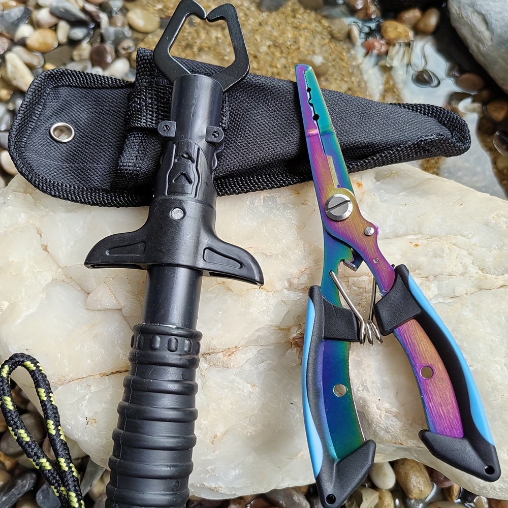 Fishing Pliers and Gripper Set - Fishing Hook Stainless Steel recension och pris