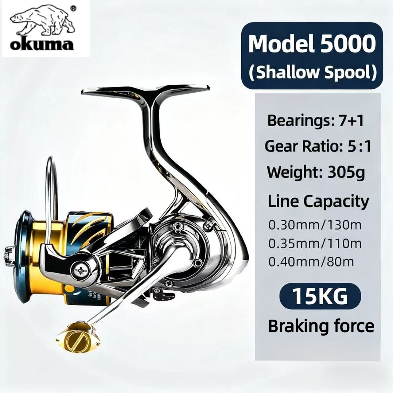 Okuma Fishing Tackle Spinning  - Abu Garcia Reel Max recension och pris