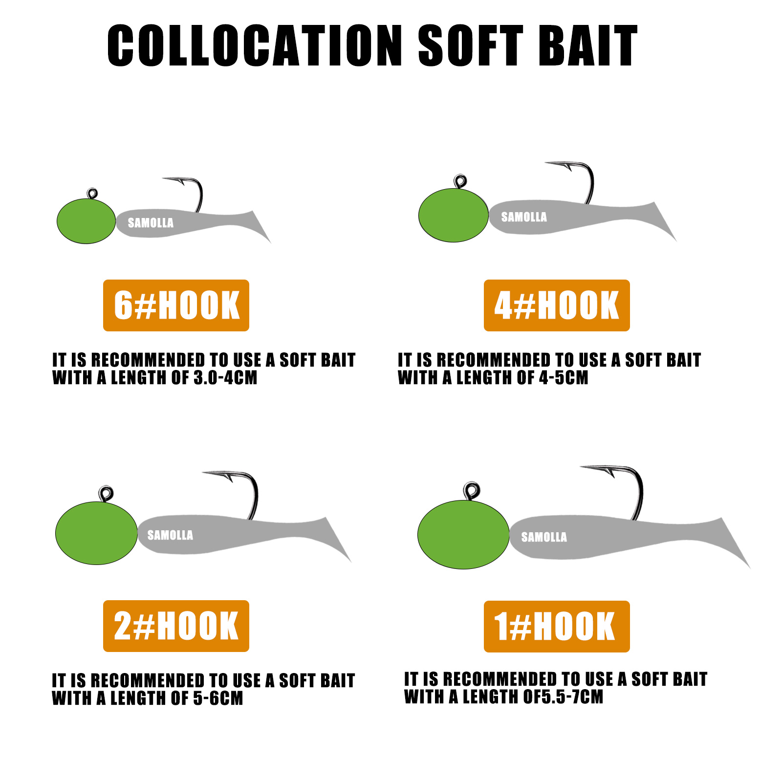 Jig Head Hook 1X Rockfish Ajin - Fishing Hook Offset recension och pris