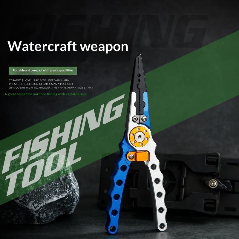 Aluminum Alloy Fishing Pliers  - Fishing Hook Sharpener recension och pris