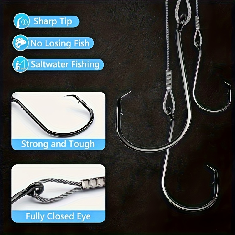 25pcs Heavy Duty Circle Hooks  - Fishing Hook Circle recension och pris